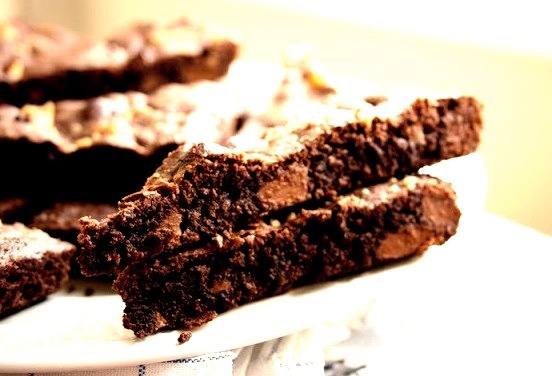 Chocolate Brownie Pie ( R E C I P E )