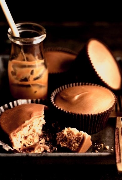 Caramel Maple Mud Cupcakes with Fudge Frosting Donna Hay